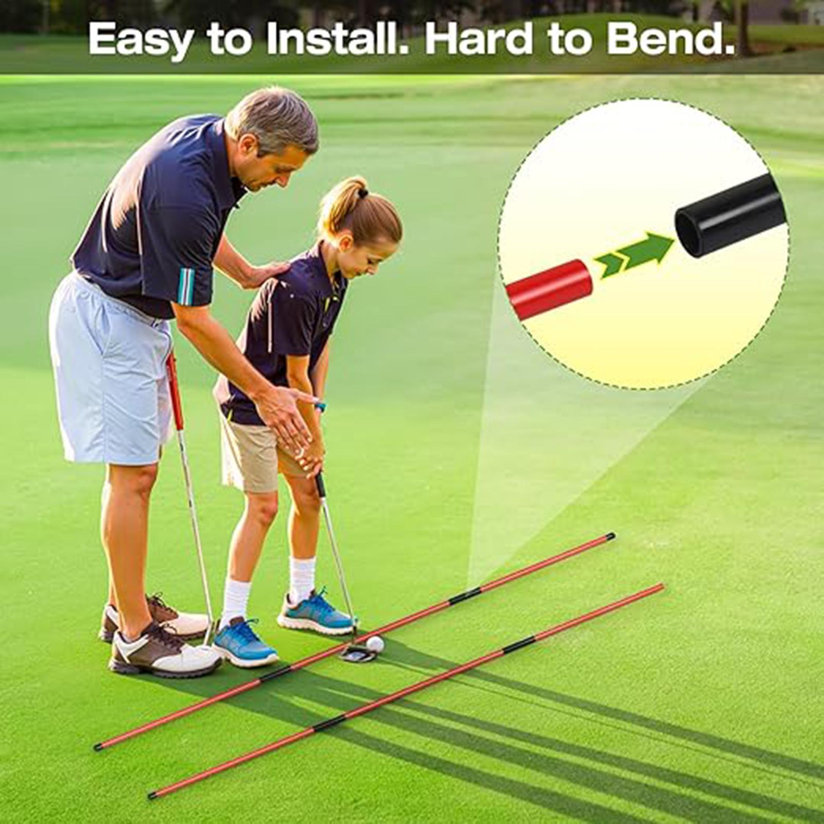 Golf Equipment For Youth - Uchwyt na kij do ćwiczeń ustawienia