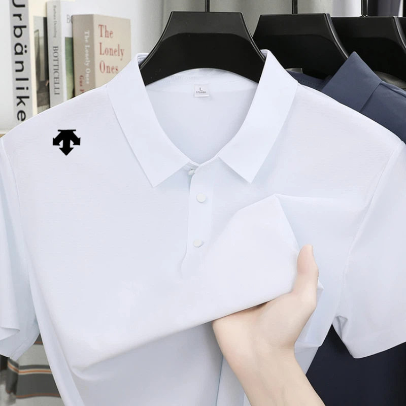 Golf Equipment Sales - Męskie luksusowe koszulki polo z haftem,