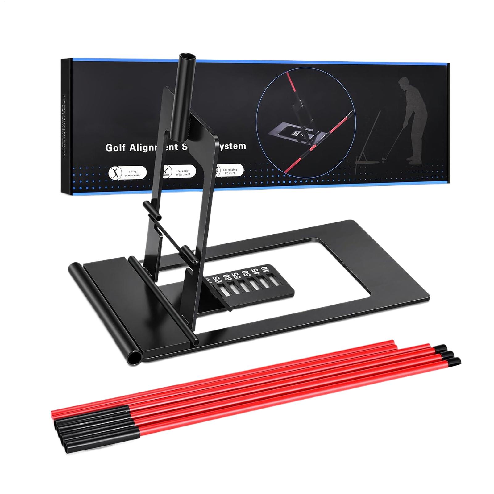 Golf Equipment For Youth - Trener płaszczyzny zamachu golfowego z regulowanym