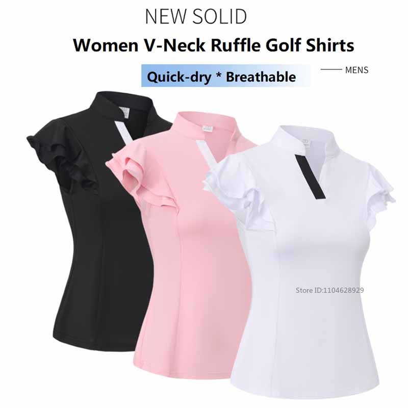 Golf Equipment For Women - Damska odzież golfowa na lato, koszulka