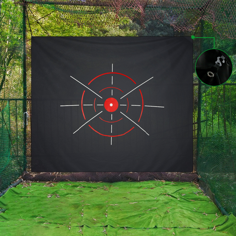 Practice Net Hitting - 168x146cm Tkanina do celowania golfowego Siatka