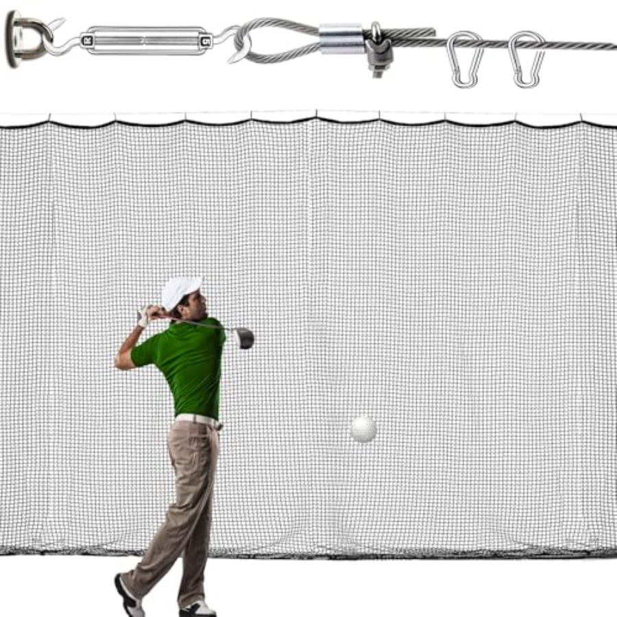 Practice Net Hitting - Siatka do treningu golfa, // Zestaw