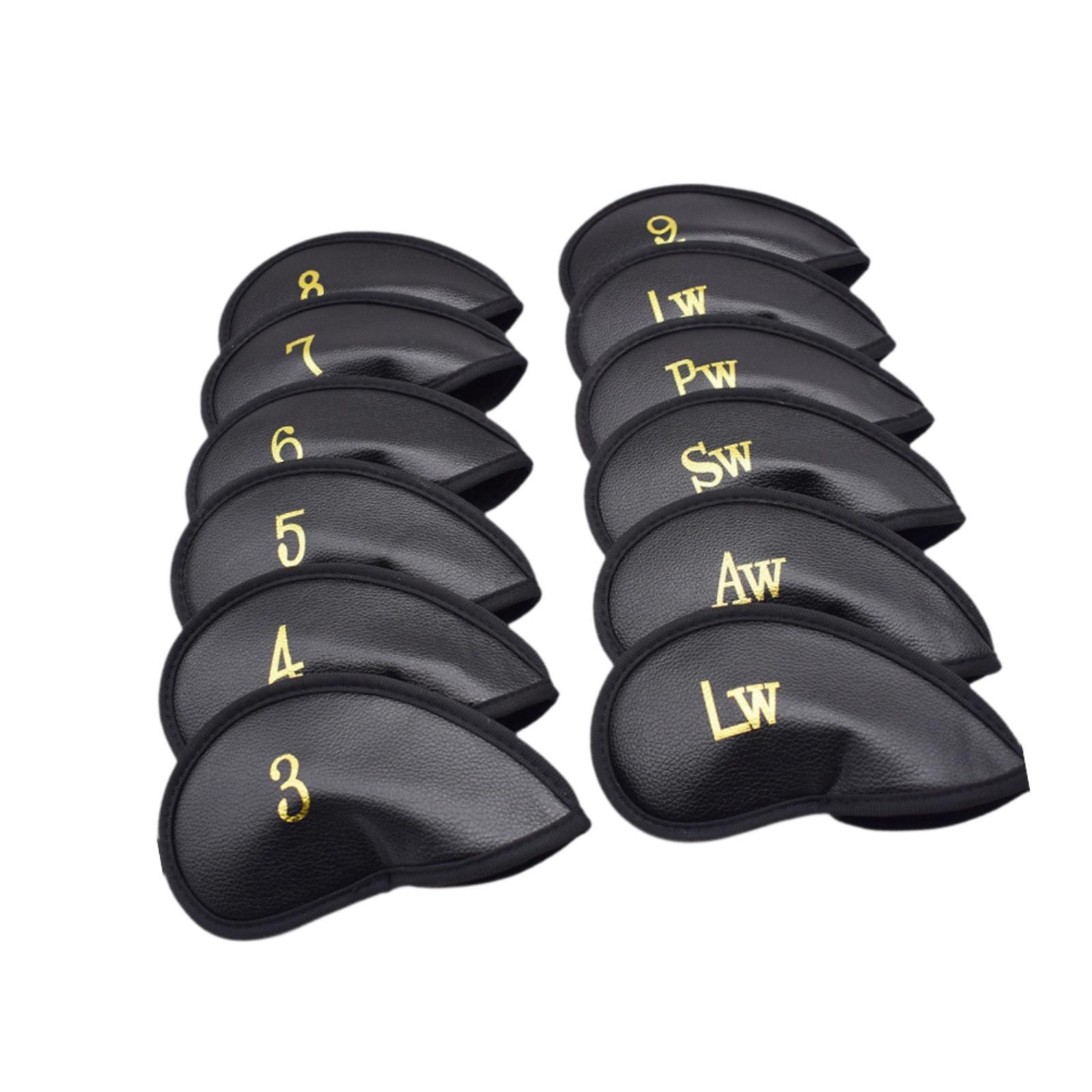 Golf Equipment Set - Zestaw 12 pokrowców na główki kijów