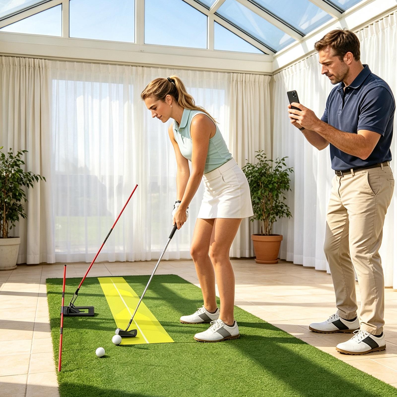 Trener golfa z regulowanym kąt – Golf Equipment For Youth recenzja i cena