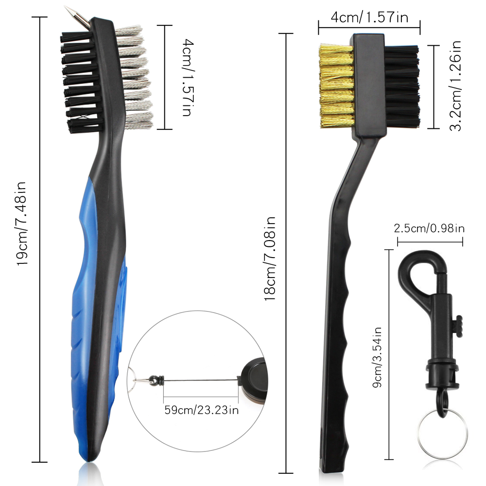 2 szt./zestaw Szczotka do kijó – Golf Equipment To Improve Your Game recenzja i cena