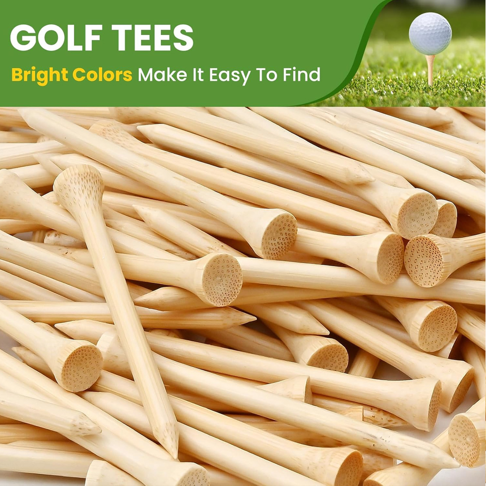 50 sztuk/zestaw Drewniane Tee  – Golf Equipment Set recenzja i cena