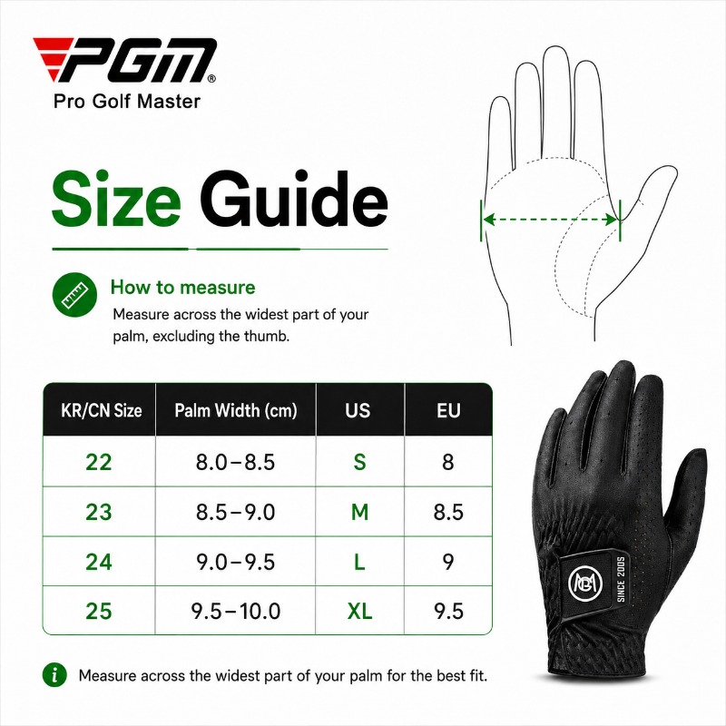 Rękawica golfowa męska PGM, an – Golf Glove Cadet recenzja i cena